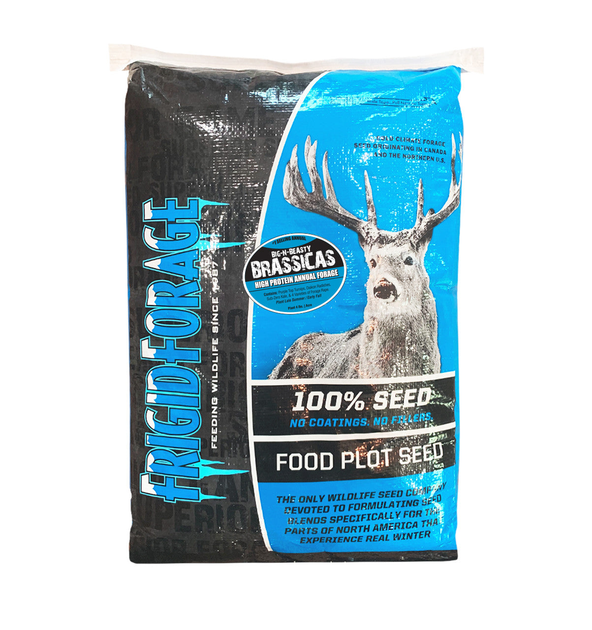 Big-N-Beasty Brassica Blend for Hunting Plots | 6-Acre Capacity