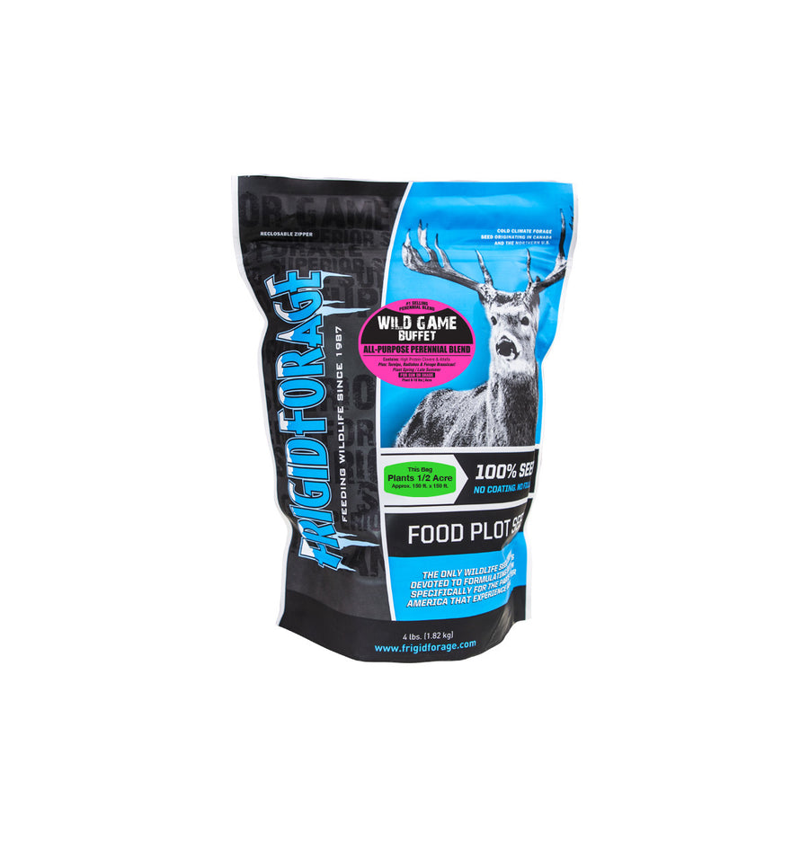 Wild Game Buffet – 4 lb / 1/2 Acre Bag