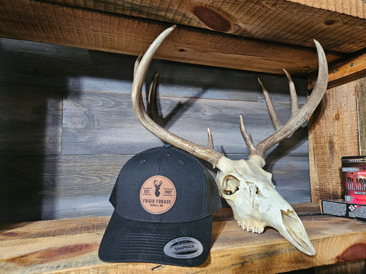 Frigid Forage Trucker Hat Black
