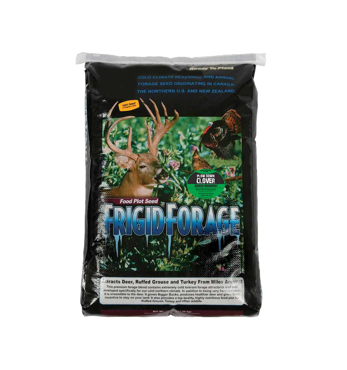 Plow Down Clover – 50 lb / 6 Acre Bag